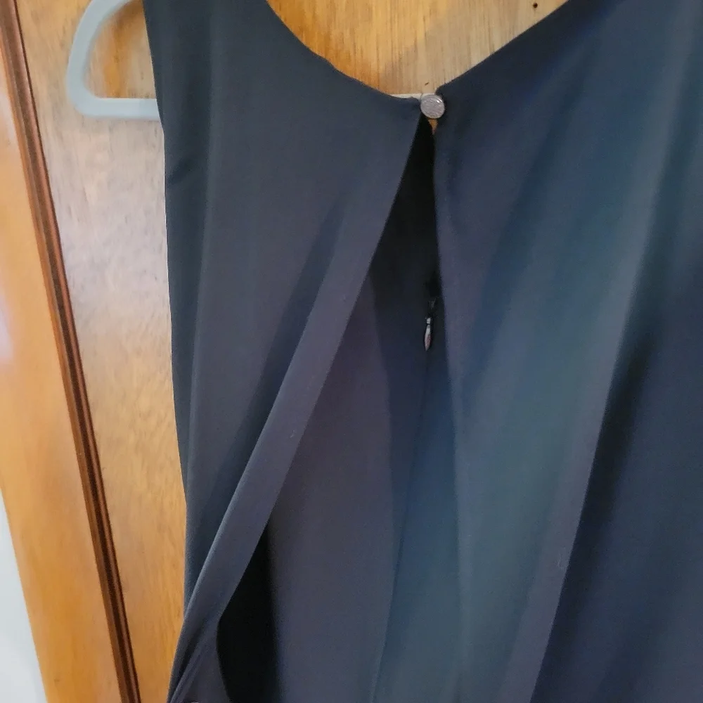 Vince Camuto Black Blouson Jumpsuit Plus Size 18W Wide Leg - Picture 8 of 8